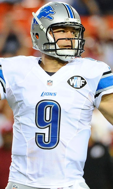 Stafford looks strong in Lions' 21-17 preseason loss to Redskins